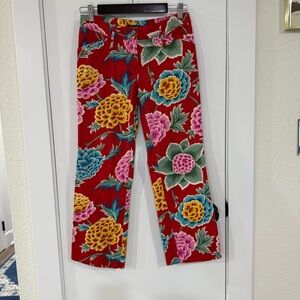 Dolce & Gabbana Multicolor Floral Pants